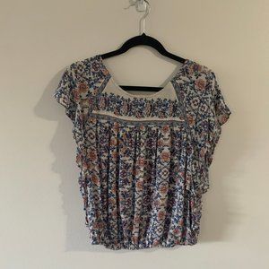 Floral American Eagle Shirt
